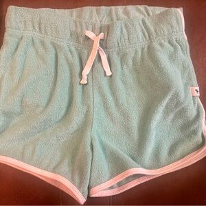 Abercrombie Kids Light Green Terry Shorts